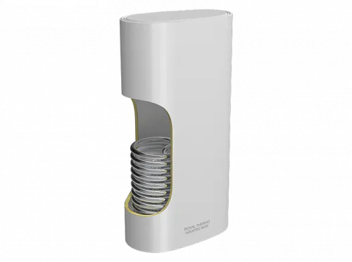 Накопительный косвенный водонагреватель Royal Thermo INOX RTWX-F 100, белый